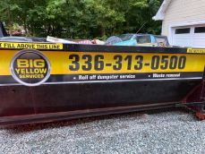 Dumpster Rental On Moss Creek Loop Elon NC 27244
