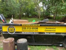 Hillsborough NC Dumpster Rental Customer 205 Rencher Street